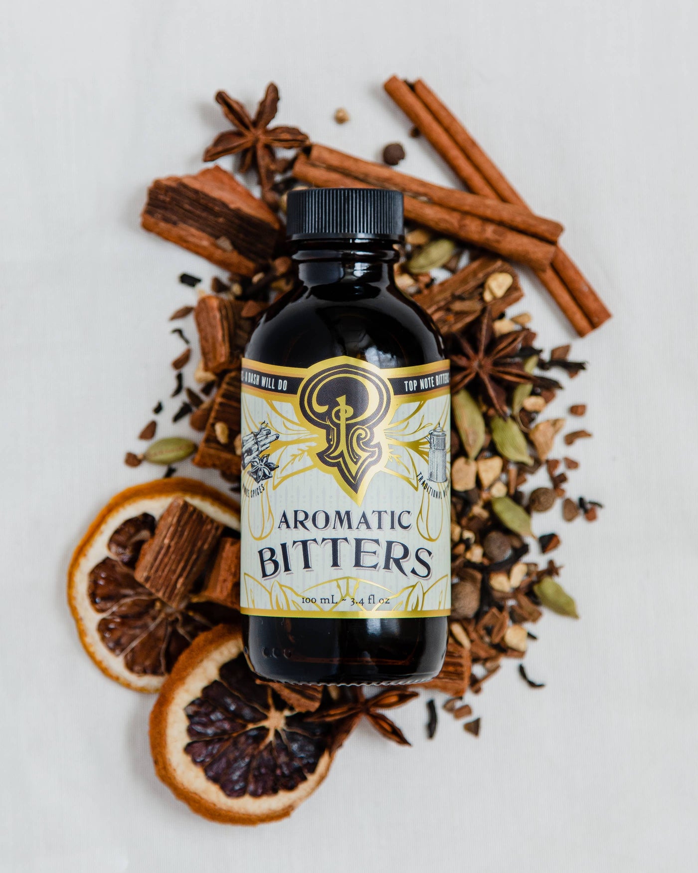 Aromatic Bitters 3.4 oz - cocktail / mocktail beverage mixer