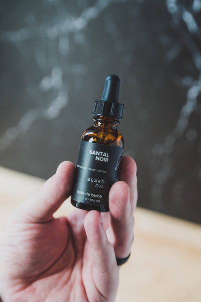 Men's Beard Oil - Santal Noir