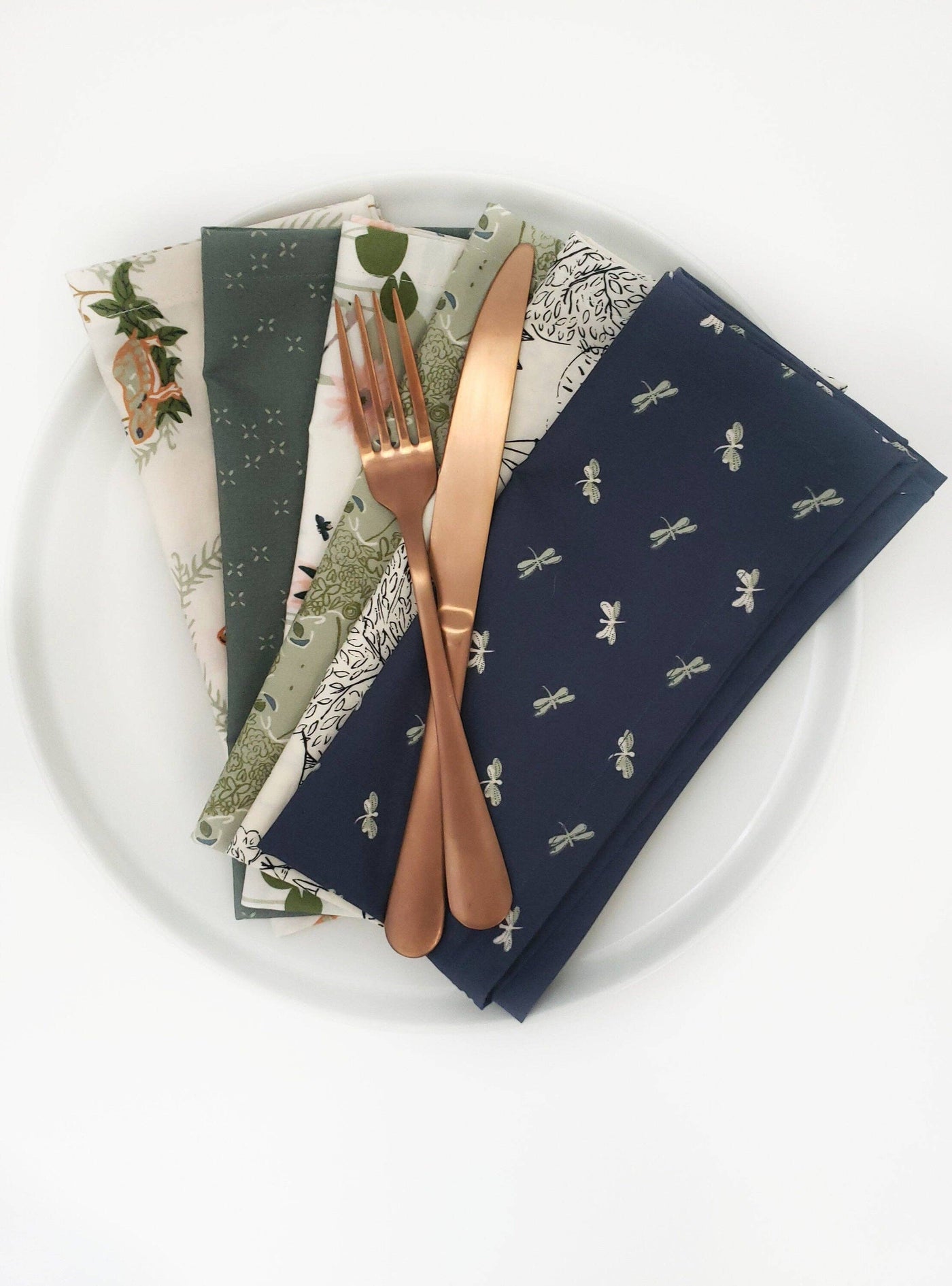 Woodland Cloth Napkins, Set of 6