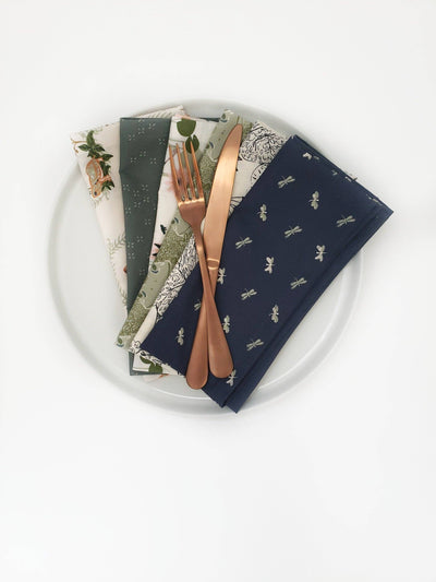 Woodland Cloth Napkins, Set of 6