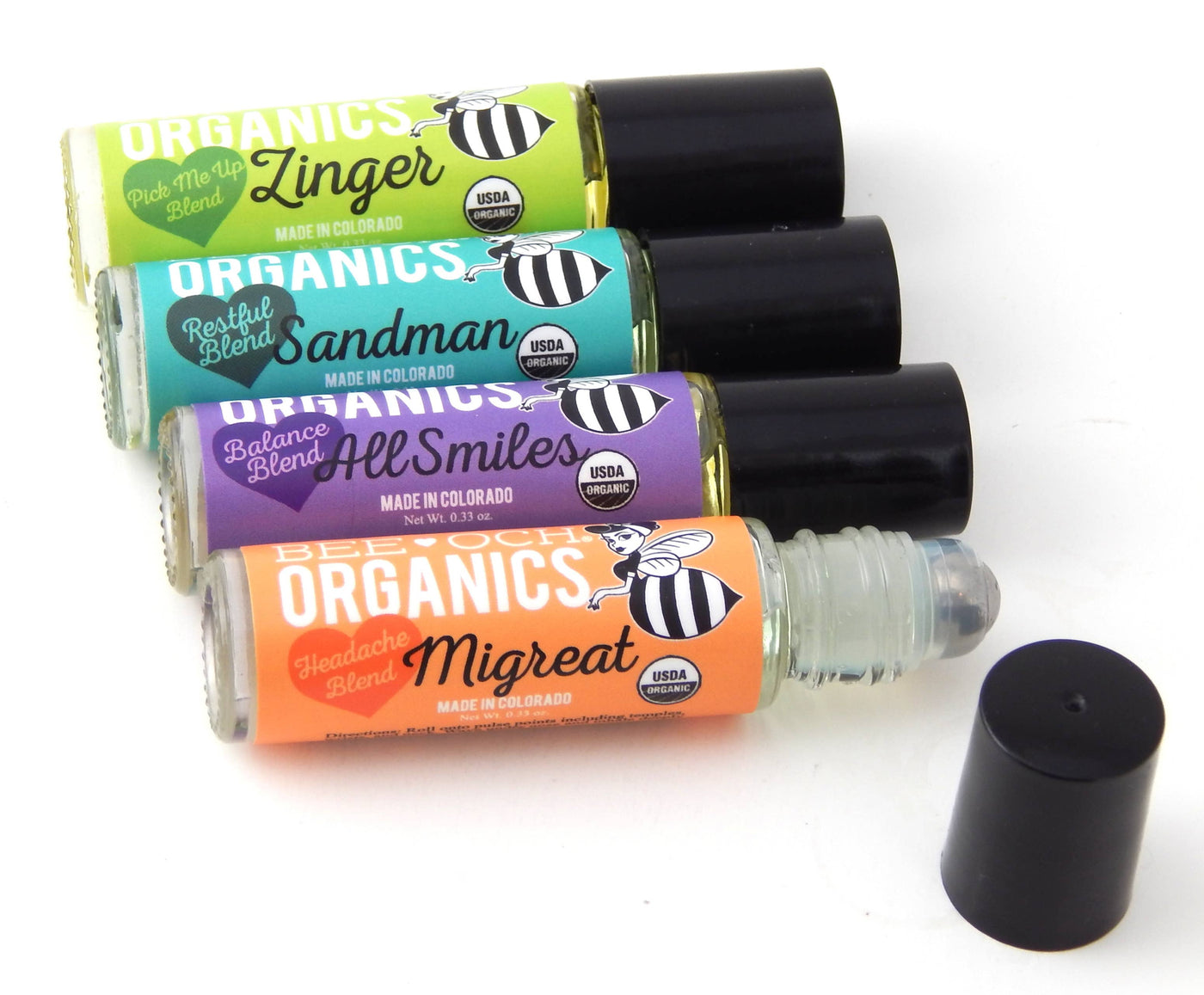 Organic Essential Oil Rollerball - Uplift Blend