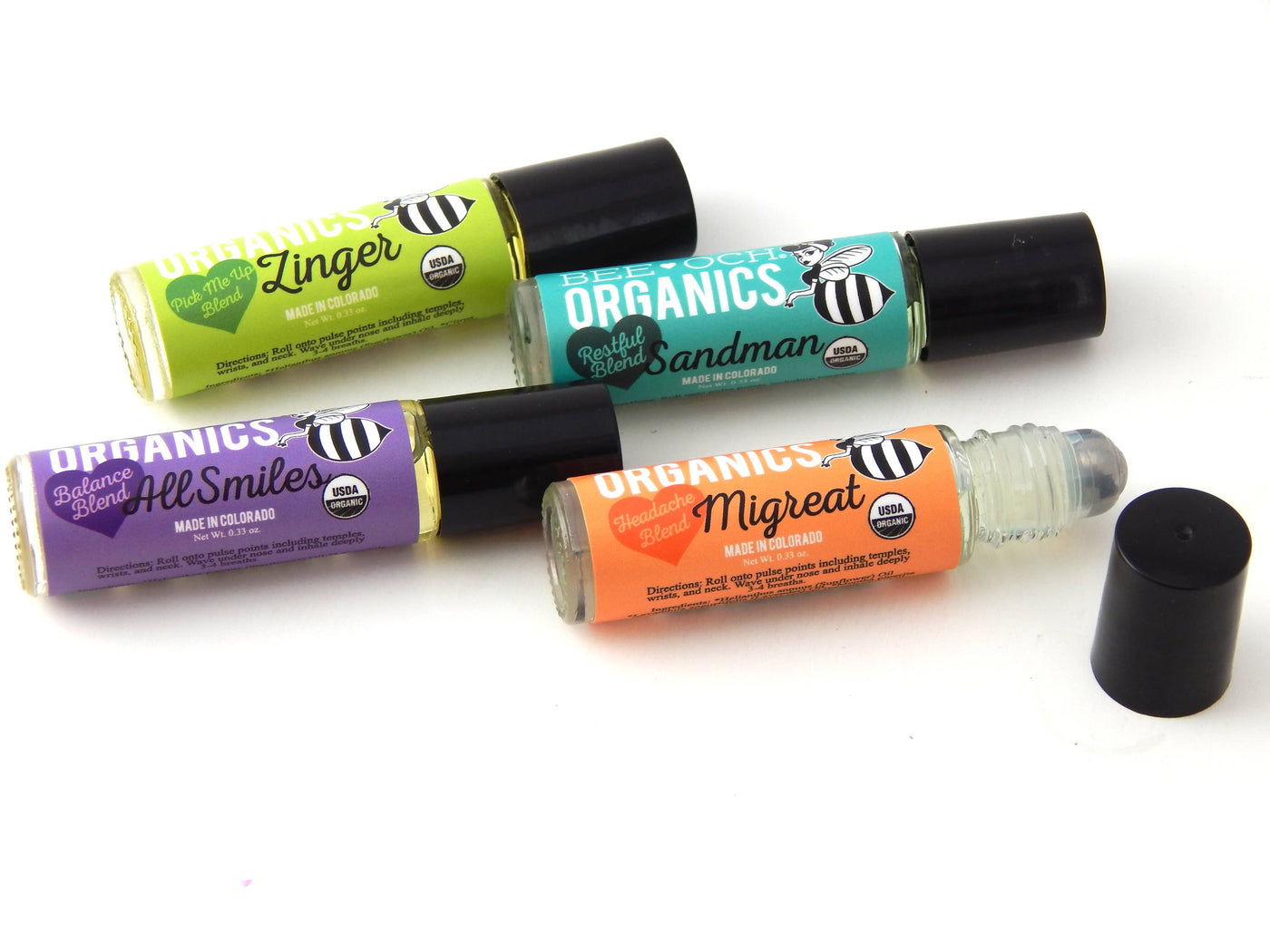 Organic Essential Oil Rollerball - Restful Blend