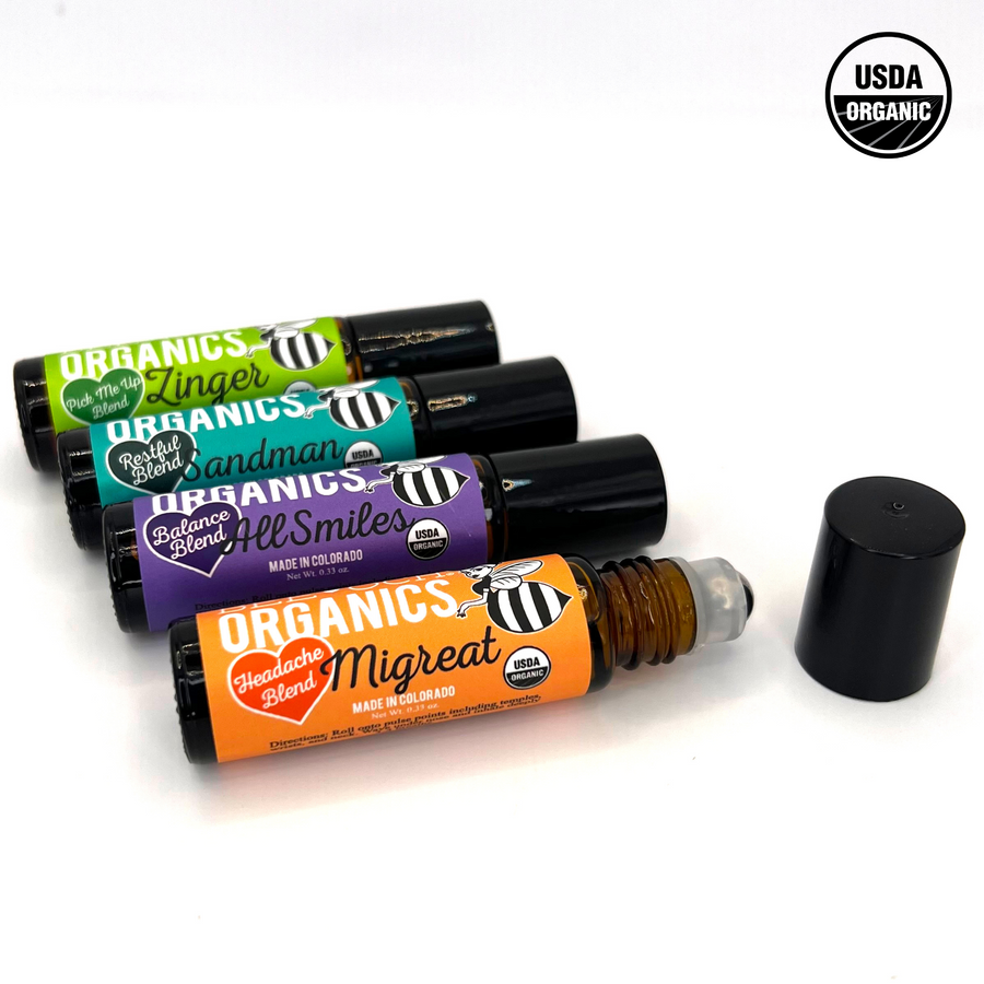 Organic Essential Oil Rollerball - Uplift Blend