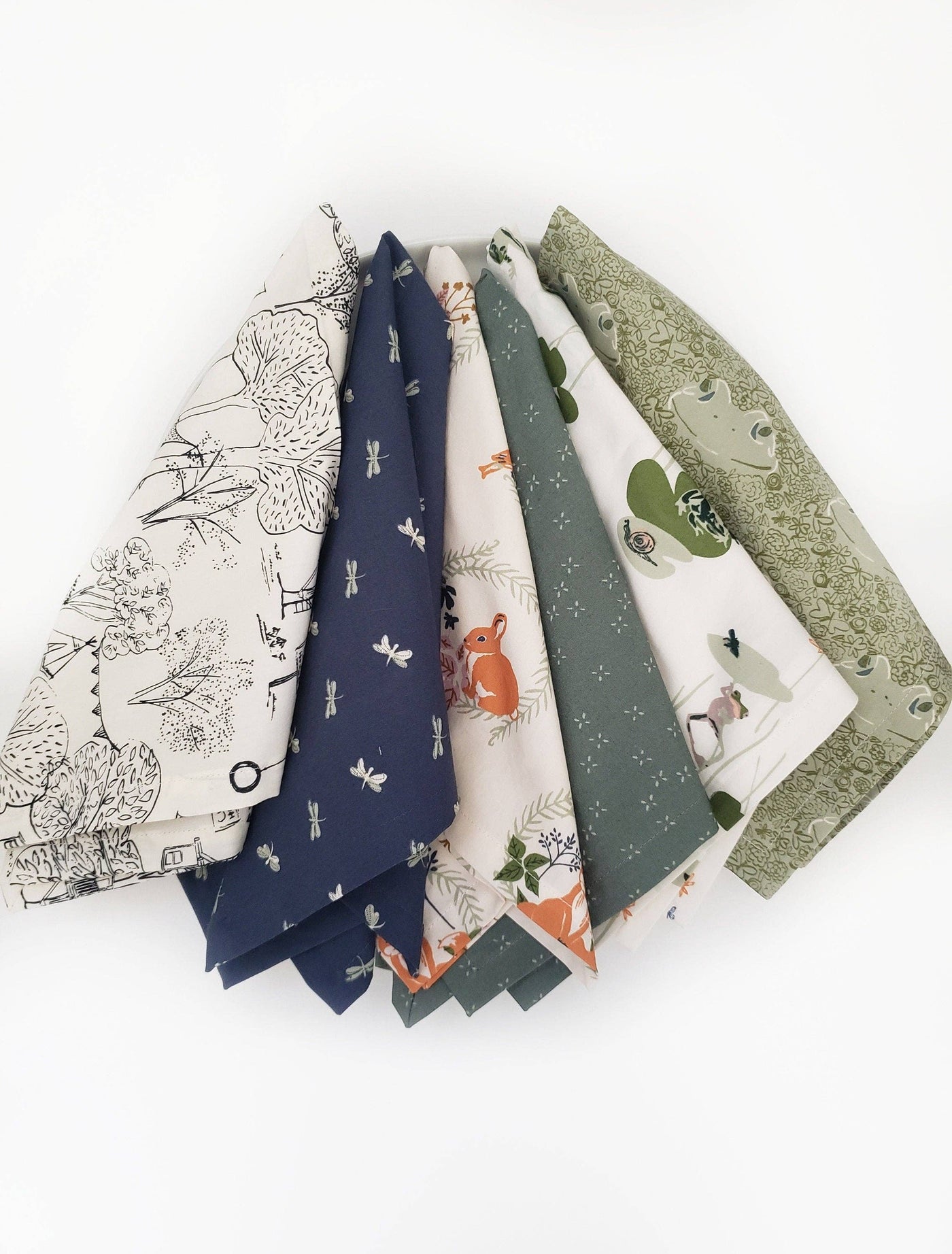 Woodland Cloth Napkins, Set of 6