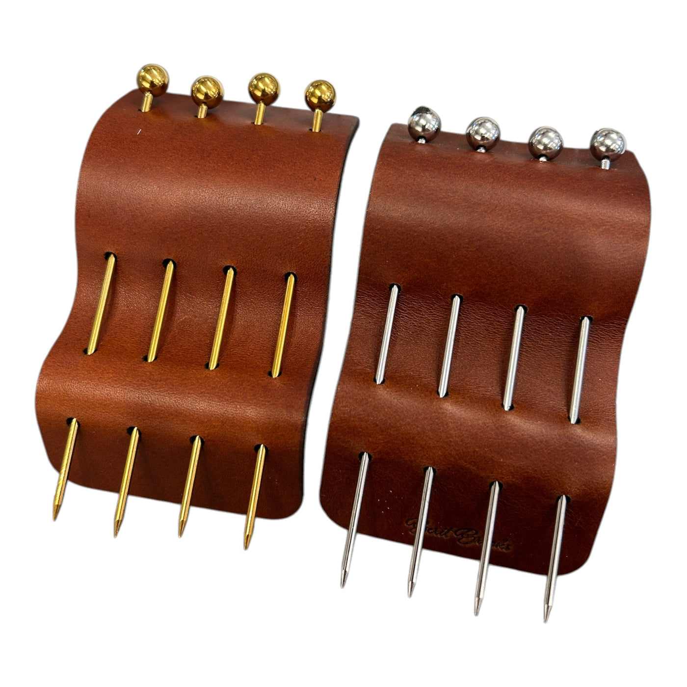 Cocktail Picks with Leather Holder – The Art of the Perfect Garnish