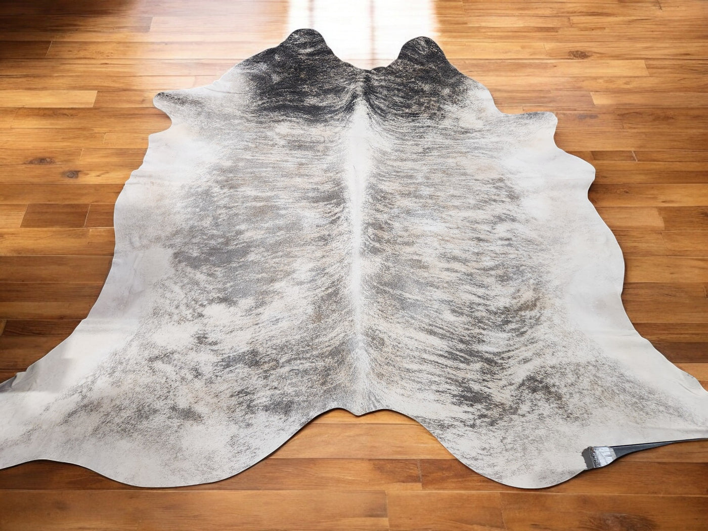 Tri-Color Speckled Cowhide Rug