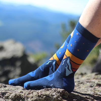 I'd Rather Be In The Mountains Socks