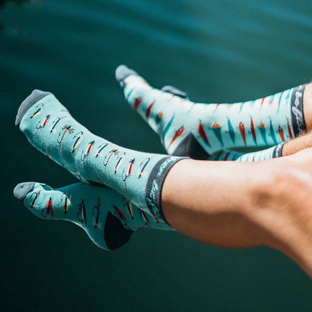 I'd Rather Be Fly Fishing Socks