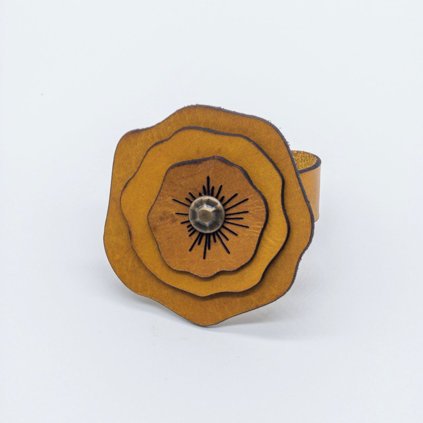 Scarf Flower – Elegance in Bloom