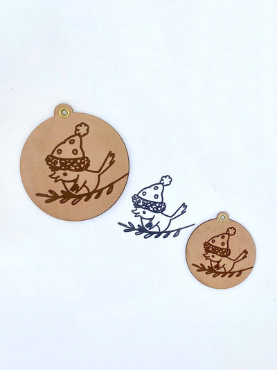 DIY Leather Ornament