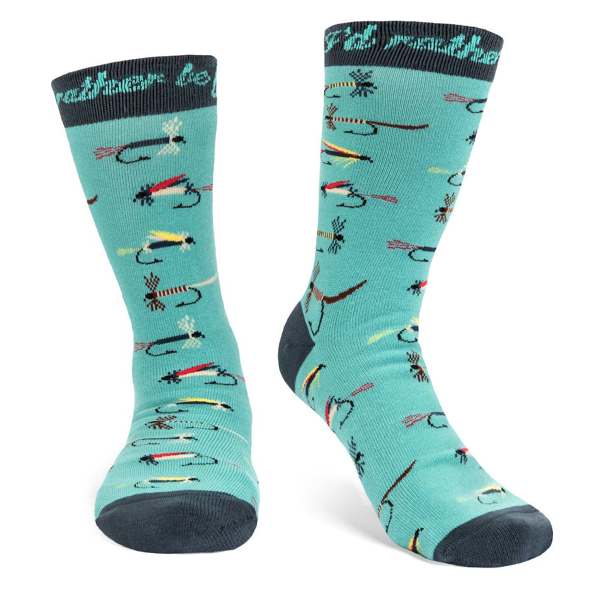 I'd Rather Be Fly Fishing Socks